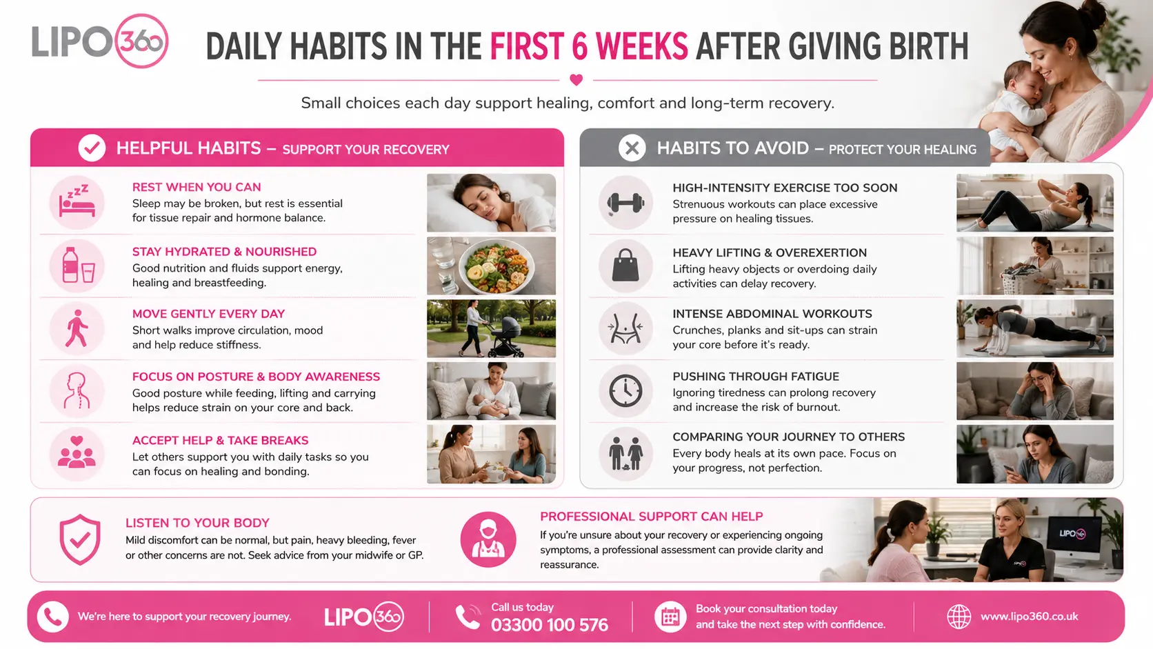 What to Do (and Avoid) in the First 6 Weeks After Giving Birth To Avoid Diastasis Recti 3 First 6 Weeks After Giving Birth To Avoid Diastasis Recti Hayes : Daily Habits in the First 6 Weeks After Giving Birth